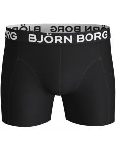 Bjorn Borg Boxershorts CORE 3Pack Solids Zwart 2