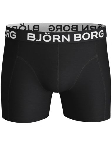 Bjorn Borg Boxershorts CORE 3Pack Solids Zwart
