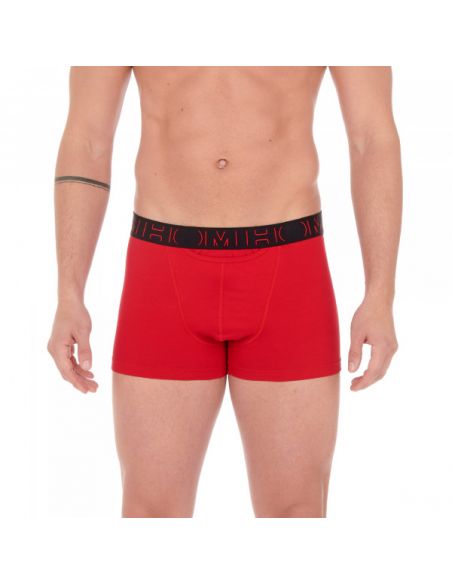 HOM H01 Boxer Briefs 2Pack Boxerlines 1 Black Red