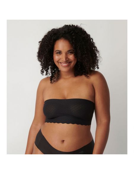 Sloggi ZERO Feel Lace Bandeau Zwart