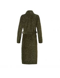 Ten Cate Dames Badjas Animal Print Green  2