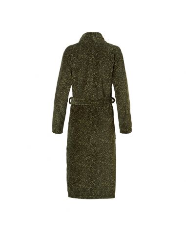 Ten Cate Dames Badjas Animal Print Green