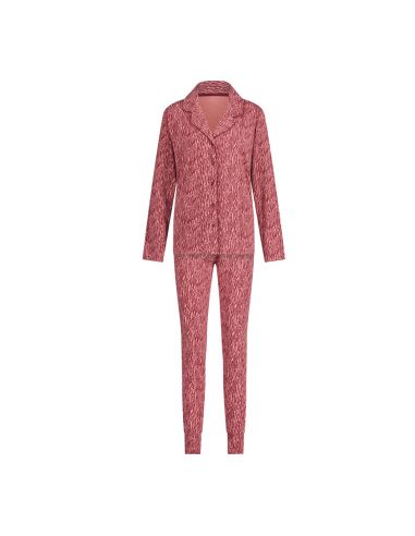 Ten Cate Dames Pyjama V-neck Home and Night Zebra