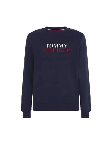 Tommy Hilfiger Ondergoed Track Top Navy Letters