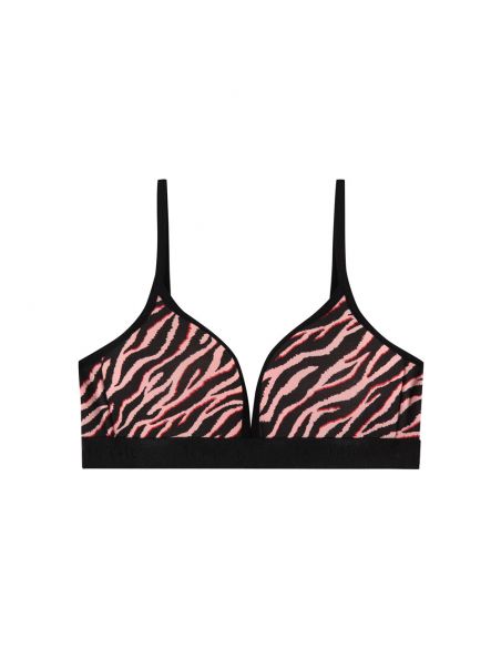 Ten Cate Meisjes Padded Bra Cotton Stretch Zebra