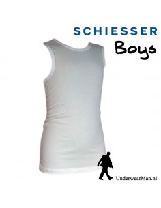 Schiesser Kinderondergoed Singlet White 2