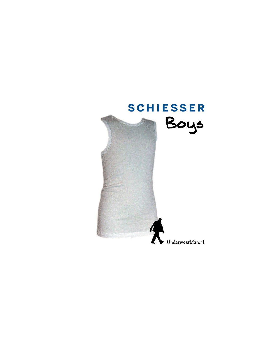 Arresteren Sinds Overredend Schiesser Kinderondergoed Singlet White