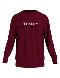 Tommy Hilfiger Ondergoed Track Top Red Letters