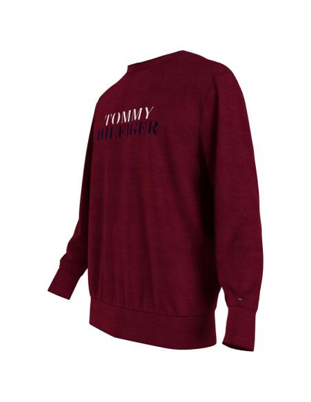 Tommy Hilfiger Ondergoed Track Top Red Letters