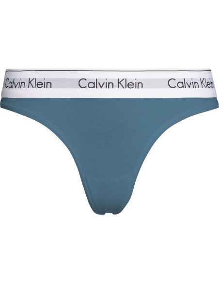 Calvin Klein Ondergoed Women Thong CX3 TAPESTRY TEAL