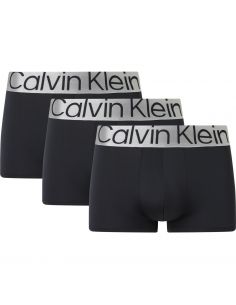 Calvin Klein Ondergoed Men LOW RISE TRUNK 3PK 7V1 BLACK