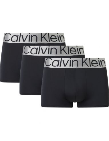 Calvin Klein Ondergoed Men LOW RISE TRUNK 3PK 7V1 BLACK
