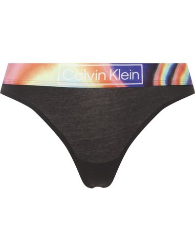 Calvin Klein Ondergoed Women THONG UB1 BLACK