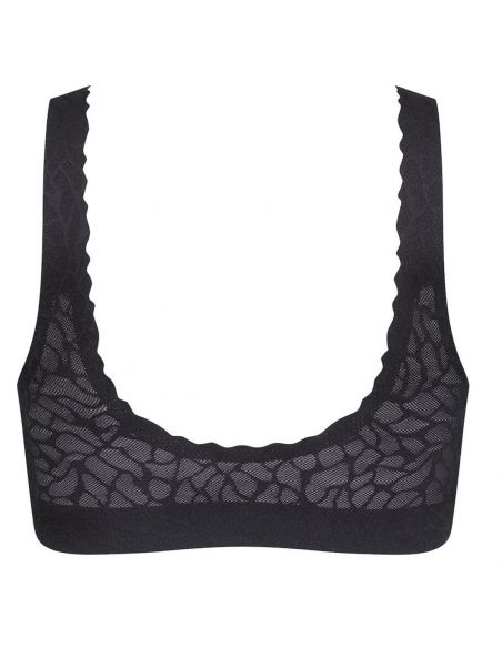 Sloggi Zero Feel Lace 2.0 Bralette Zwart