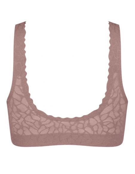 Sloggi Zero Feel Lace 2.0 Bralette Cacao