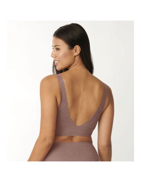 Sloggi Zero Feel Lace 2.0 Top Cacao