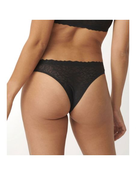 Sloggi Zero Feel Lace 2.0 Brazil Panty Zwart