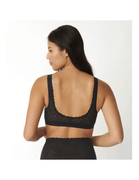 Sloggi Zero Feel Lace 2.0 Bralette Zwart