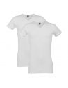 Alan Red T-Shirt Oklahoma Long 2Pack White