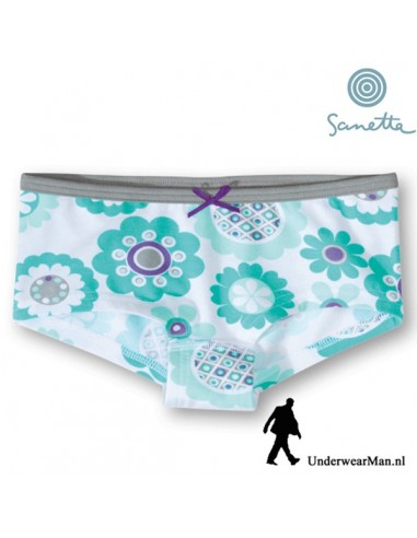 Sanetta Green Flower Hipster voor meisjes