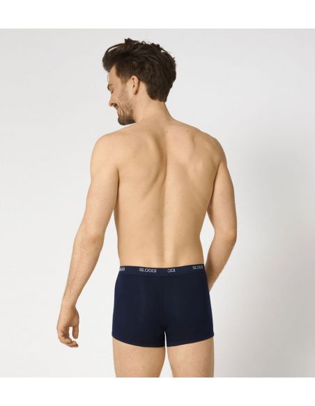 Sloggi Men Basic Short Blauw