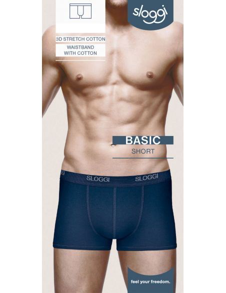 Sloggi Men Basic Short Blauw