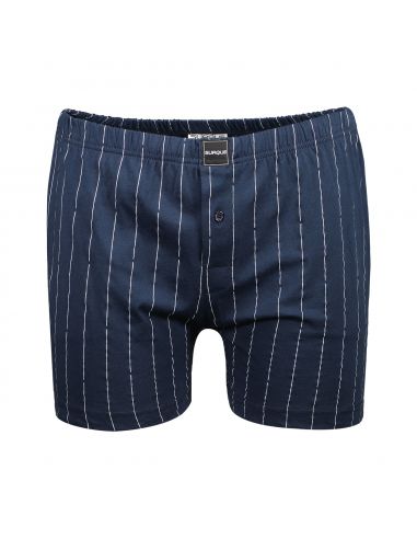 Suaque Klassieke boxer Navy Pin Stripes