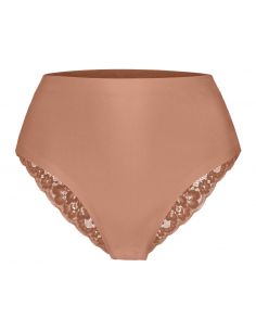 Ten Cate Secrets Lace Brazilian High Waist Hazelnut 2