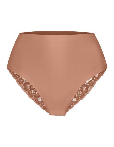 Ten Cate Secrets Lace Brazilian High Waist Hazelnut