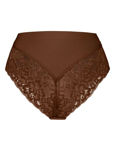 Ten Cate Secrets Lace Brazilian High Waist Coconut