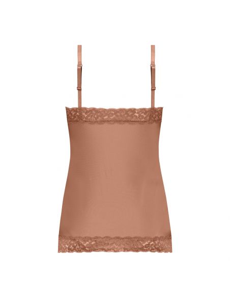 Ten Cate Secrets Spaghetti Top Lace Hazelnut