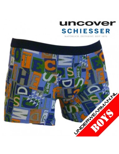 Uncover Letters Boxershort Schiesser Kinderondergoed