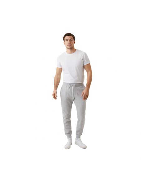 Bjorn Borg Heren Sthml Tapered Pants Loungebroek Grijs Melee 90741