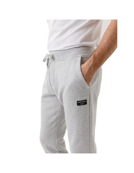 Bjorn Borg Heren Sthml Tapered Pants Loungebroek Grijs Melee 90741