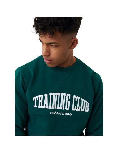 Bjorn Borg Heren Sthml Crew Sweater Botanical Garden Green RD006