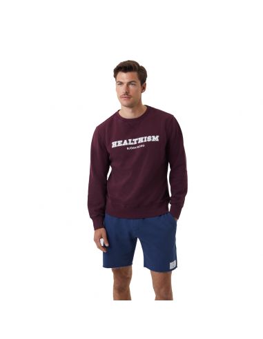 Bjorn Borg Heren Sthml Crew Sweater Winetasting Red RD006