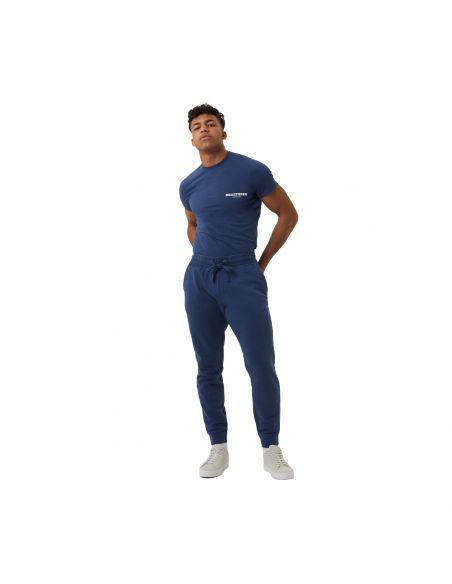 Bjorn Borg Heren Sthml Tapered Pants Jogging Broek Washed Out Blue BL025