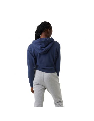 Bjorn Borg Dames Sthml Crop Hoodie Washed Out Blue BL025