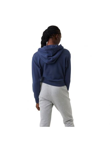 Bjorn Borg Dames Sthml Crop Hoodie Washed Out Blue BL025