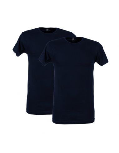 Alan Red T-Shirt Derby 2Pack Navy