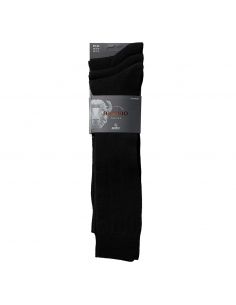Apollo Men Merino Wollen Kniesokken 3Pack Zwart 2