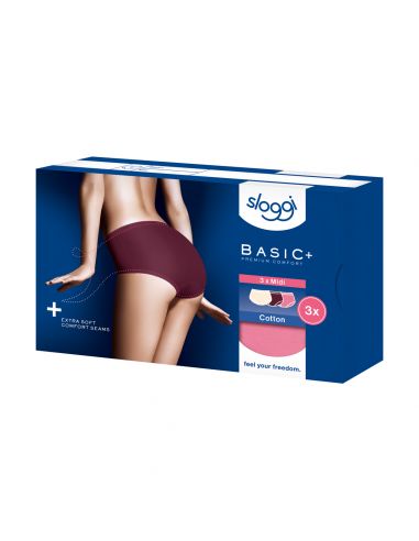 Sloggi Basic Midi 3Pack C3P M020