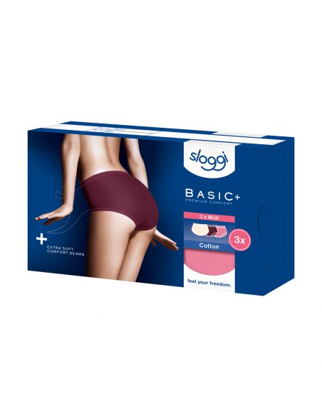 Sloggi Basic Midi 3Pack C3P M020