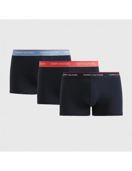 Tommy Hilfiger Ondergoed Men 3P WB TRUNK 0TU Des Sky/Colorado Blu/Frosted Cran