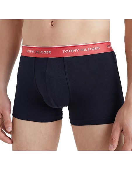 Tommy Hilfiger Ondergoed Men 3P WB TRUNK 0TU Des Sky/Colorado Blu/Frosted Cran
