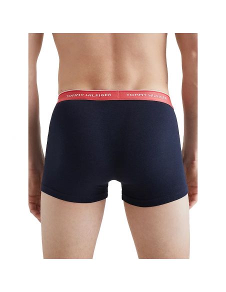 Tommy Hilfiger Ondergoed Men 3P WB TRUNK 0TU Des Sky/Colorado Blu/Frosted Cran