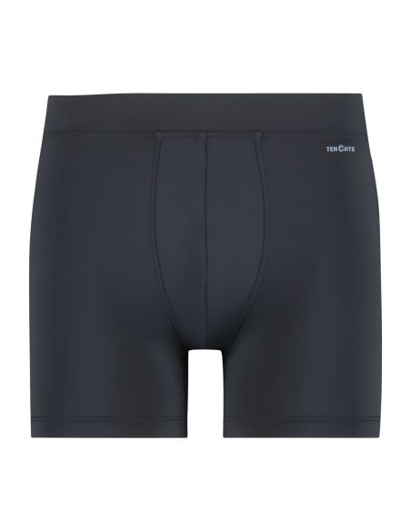 Ten Cate Heren Microfiber Shorts Black & Graphic Leaf 2Pack