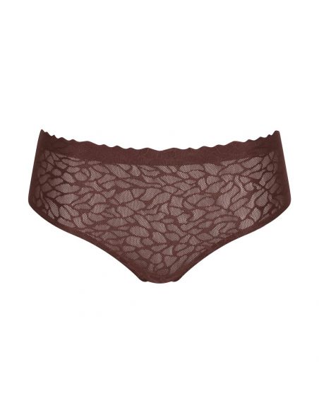 Sloggi Zero Feel Lace 2.0 High Waist Ebony Brown