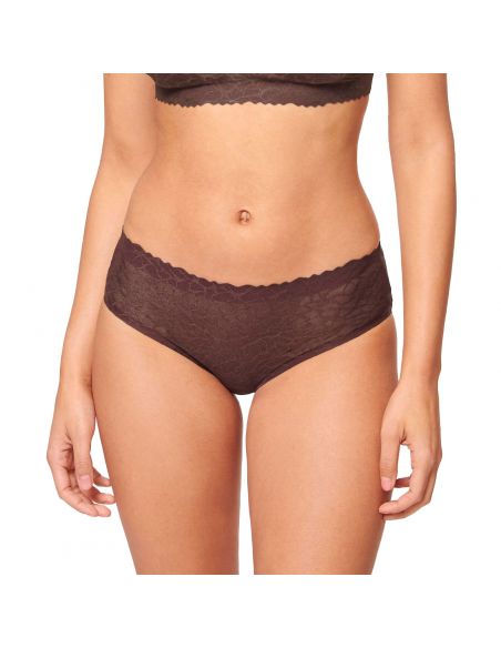 Sloggi Zero Feel Lace 2.0 Hipster Ebony Brown