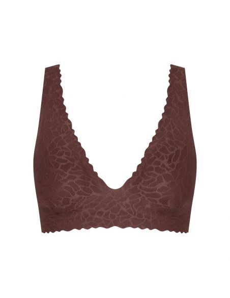 Sloggi Zero Feel Lace 2.0 Top Ebony Brown